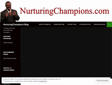 Tablet Screenshot of nurturingchampions.com